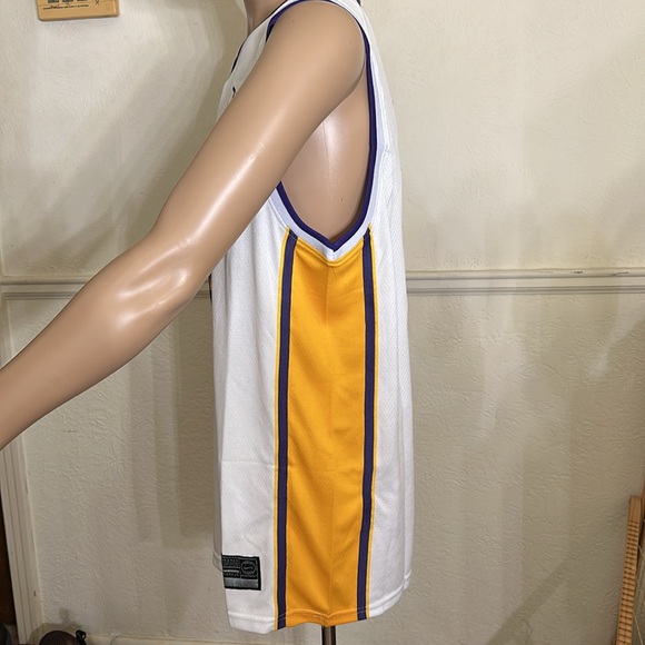 322. Kobe Bryant Lakers #24 licensed jersey size 50 new w tags Nike/wish patch - Picture 6 of 12